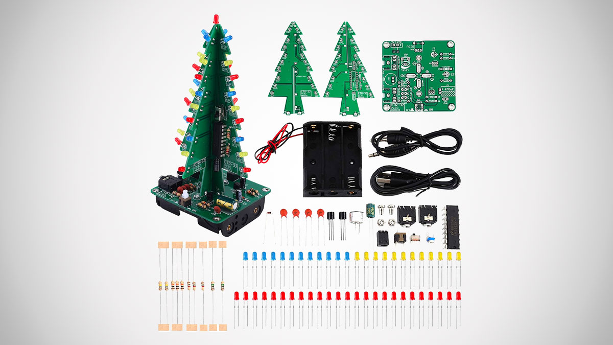 DIY 3D Soldering Christmas Tree Kit