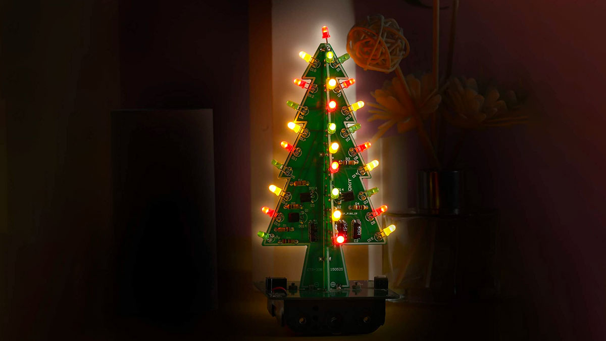 DIY 3D Soldering Christmas Tree Kit