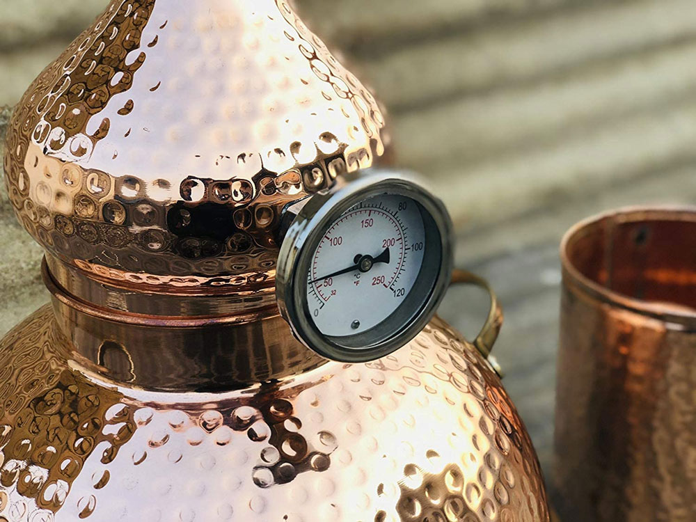 The Copperholic 5Gallon Whiskey Moonshine Distiller