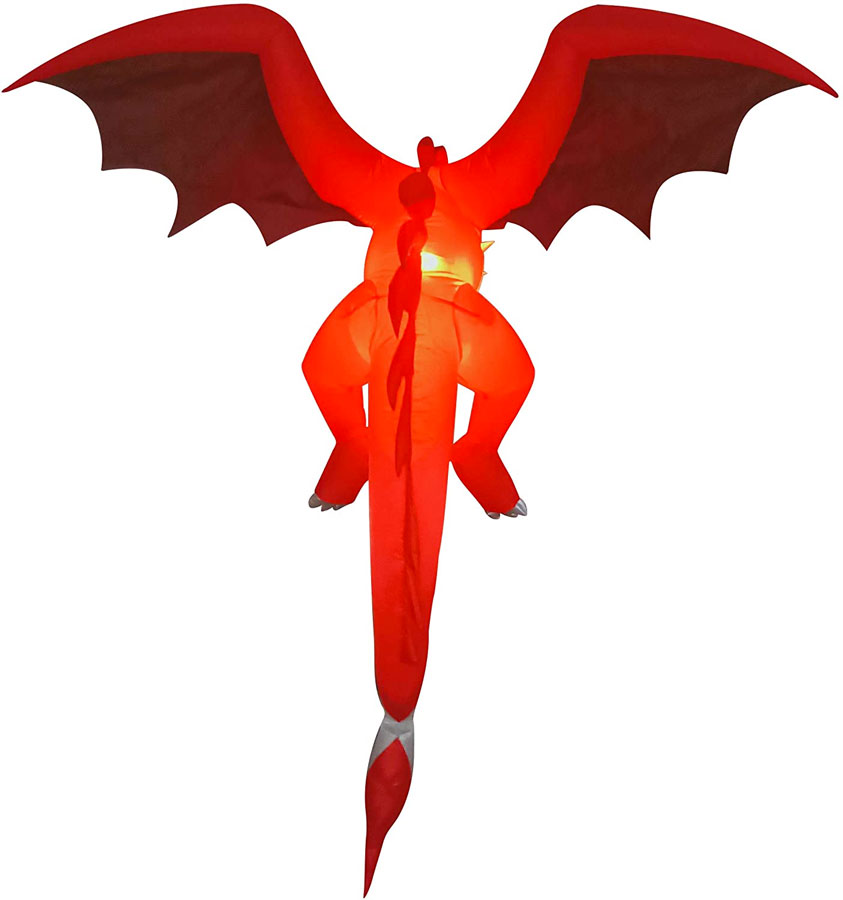 Flying LED Dragon 5 Inflatable Majesty