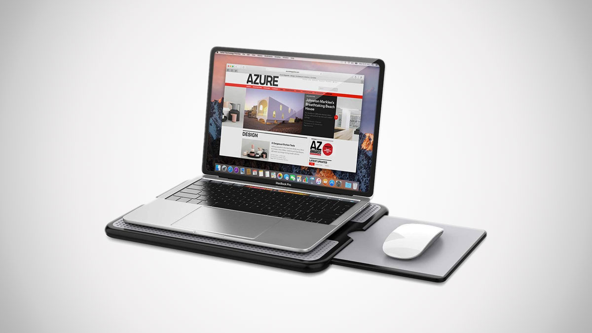 AboveTEK Lap Desk Heatshielding Portable Workspace