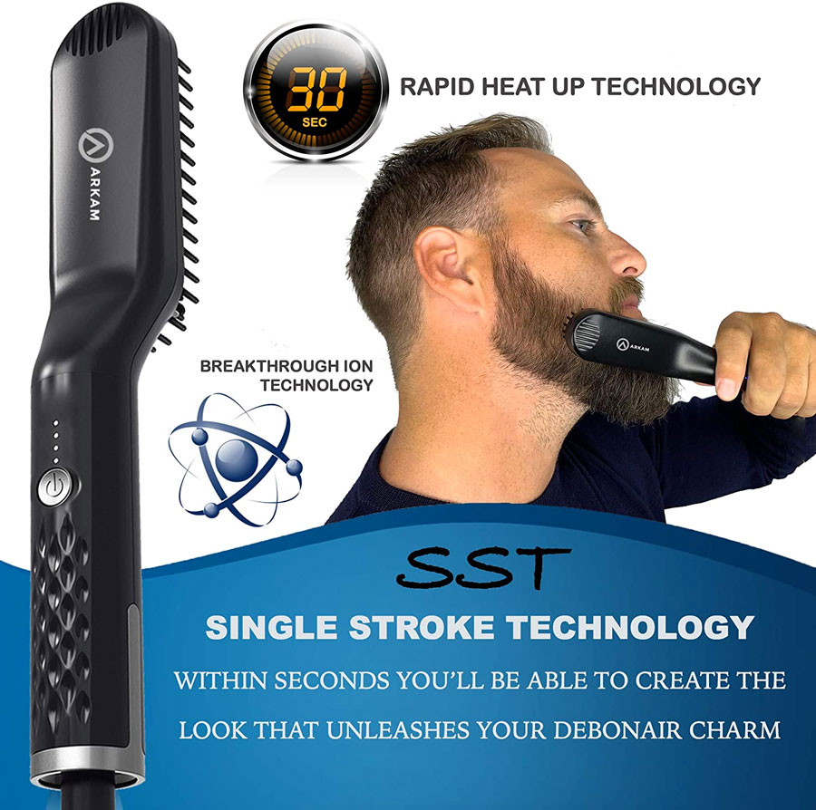 Arkam Beard Styling Ionic Brush