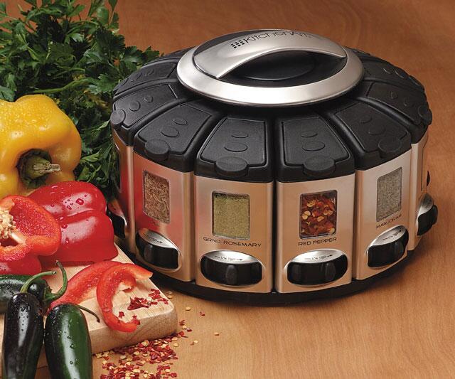 KitchenArt Spice Carousel Automatic Seasoning Enhancer