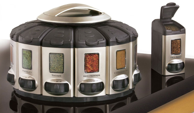 KitchenArt Spice Carousel Automatic Seasoning Enhancer