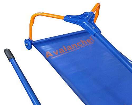 Avalanche Snow Removal Rake with Wheeled Slide