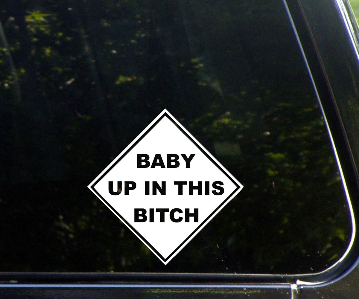 Baby On Board in Style Decal