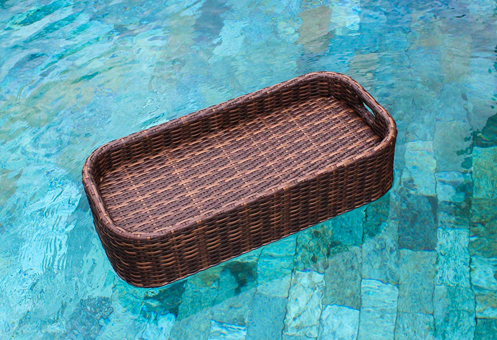 Balinese Pool Float Bar Tray