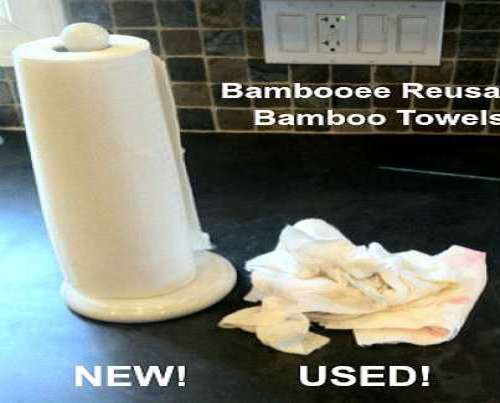 Bambooee EcoFriendly Washable Towels