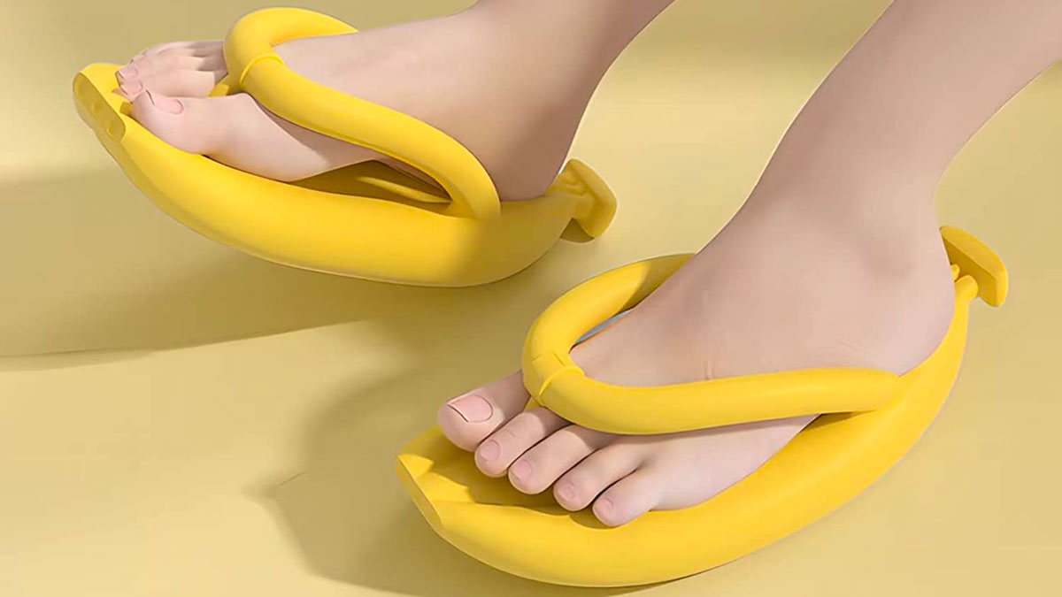 Banana Footwear Ripe Yellow Fun