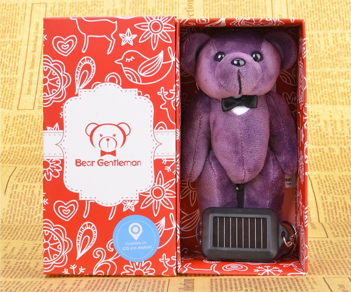 Bear Gentleman Personal Alarm Multicolor Options