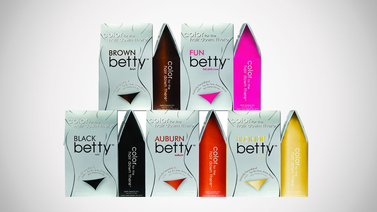 Betty Beauty Natural Hair Down There Dye