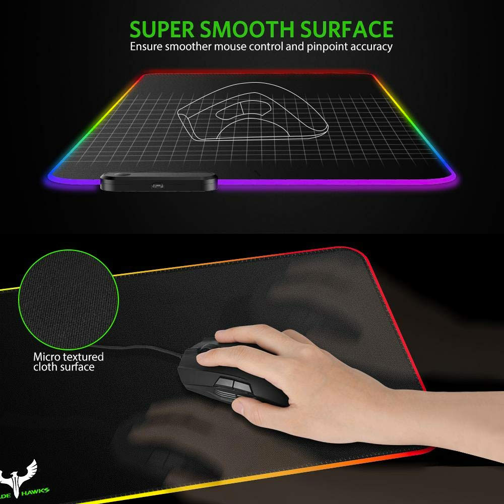 Blade Hawks RGB Gaming Desk Pad