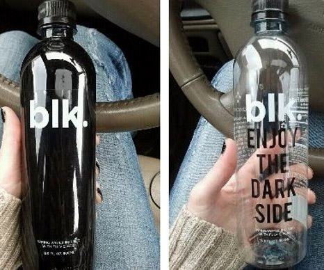 blk Jet Black Spring Water