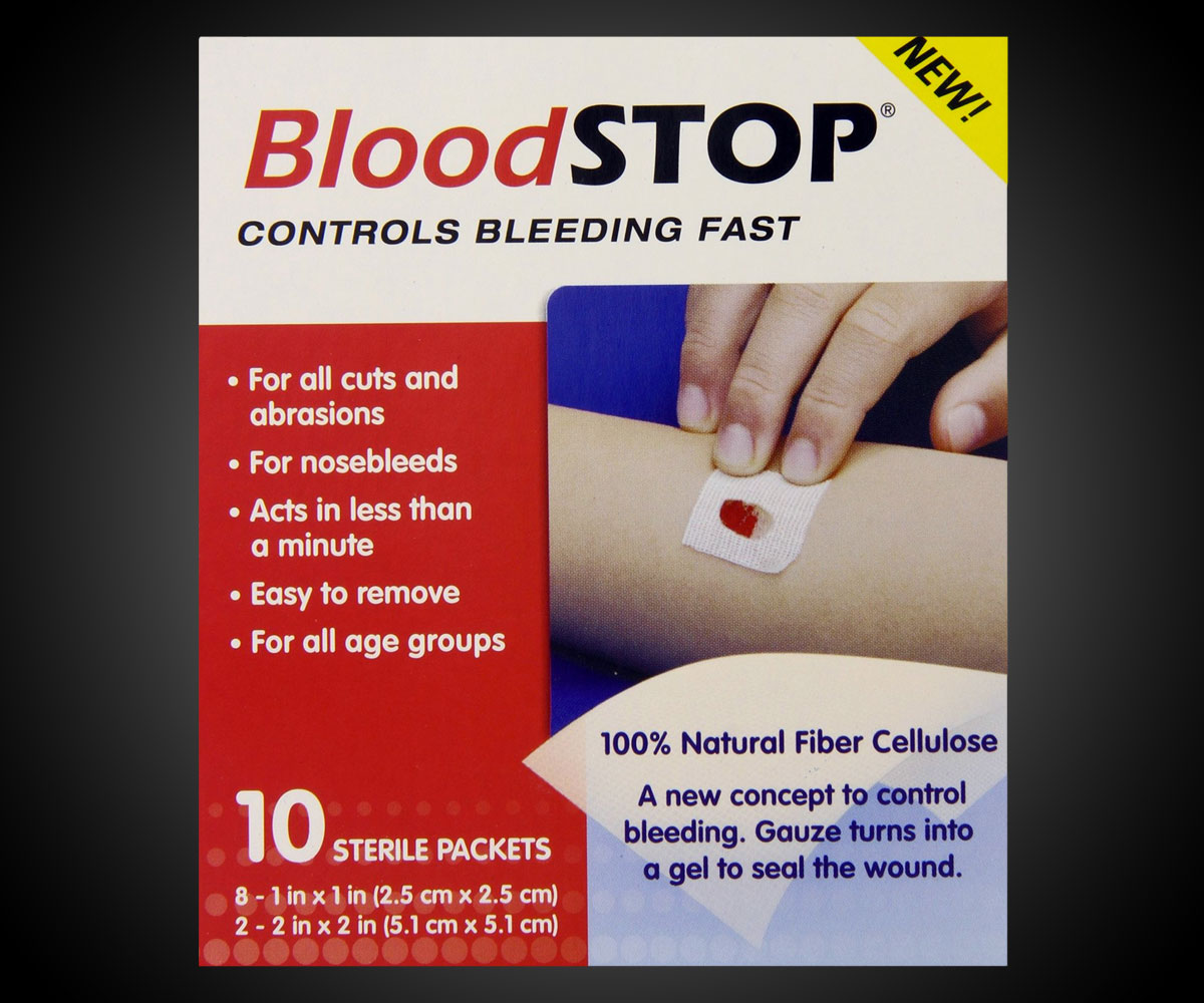 BloodStop Hemostatic Gauze Relief