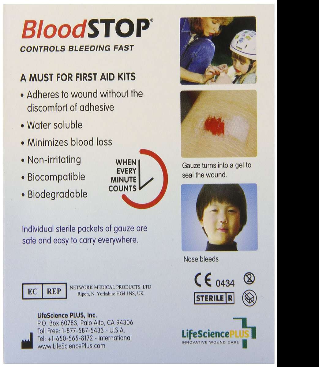 BloodStop Hemostatic Gauze Relief