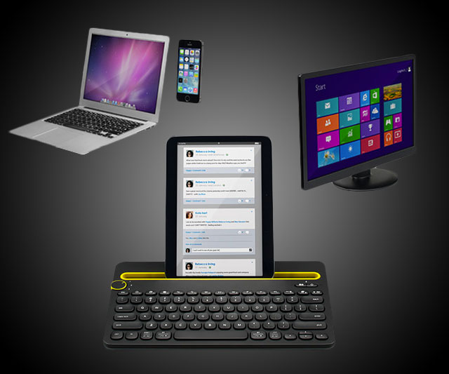 K480 MultiDevice Bluetooth Keyboard