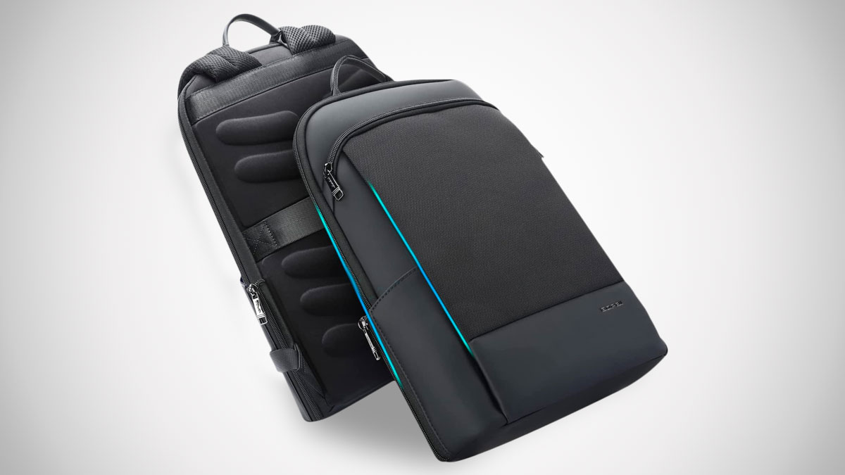 BOPAI Sleek Laptop Backpack with Hydration Access