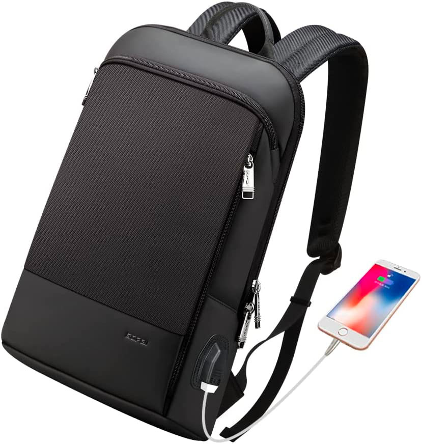 BOPAI Sleek Laptop Backpack with Hydration Access