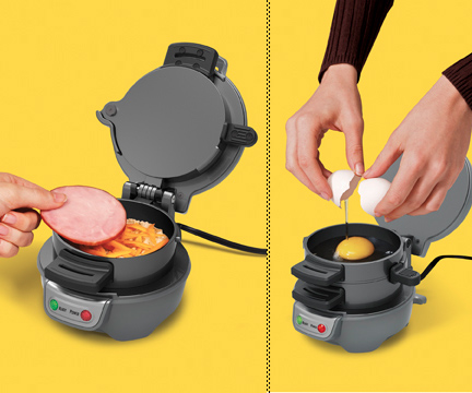 Breakfast Sandwich Maestro Handheld Meal Maker