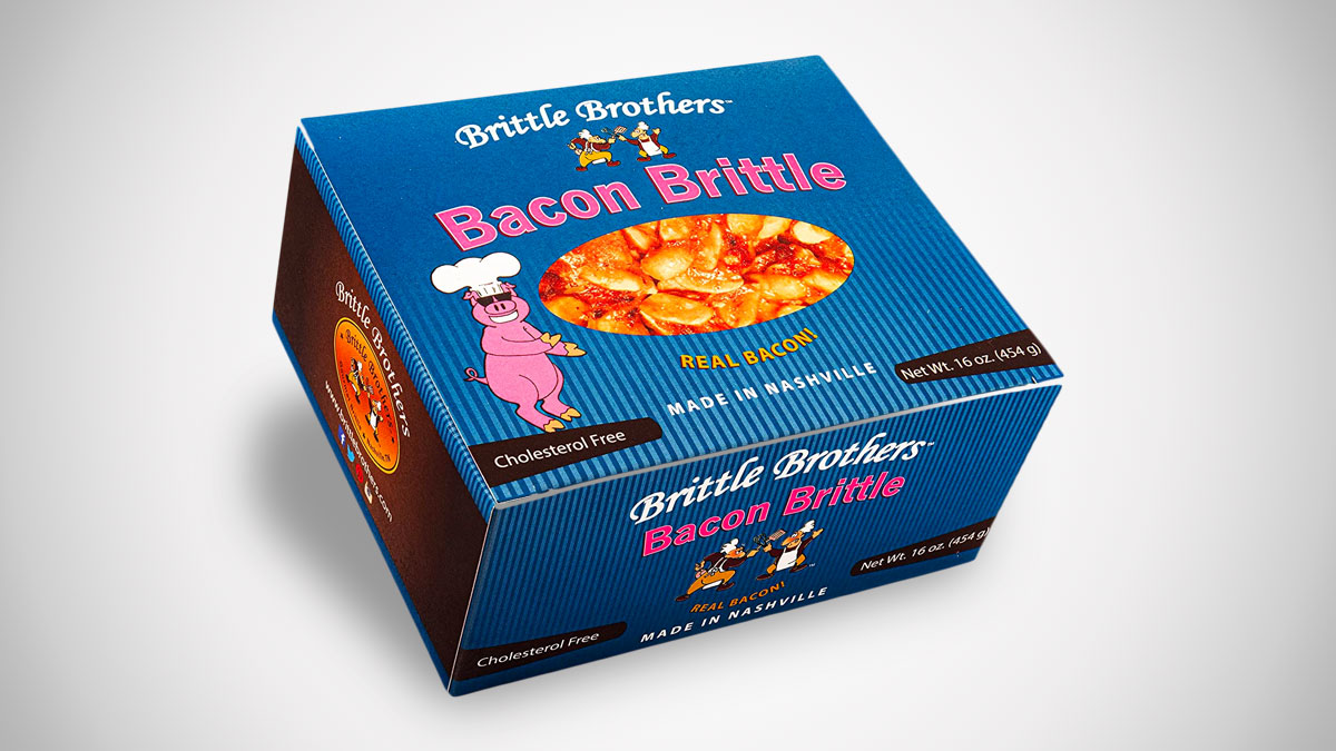 Brittle Brothers Gourmet Bacon Peanut Brittle