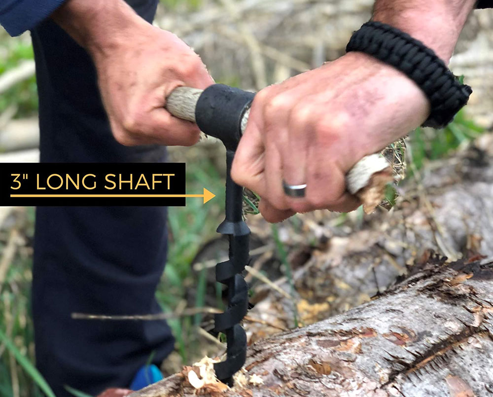 Bushcraft Survival Auger Precision Steel Drill