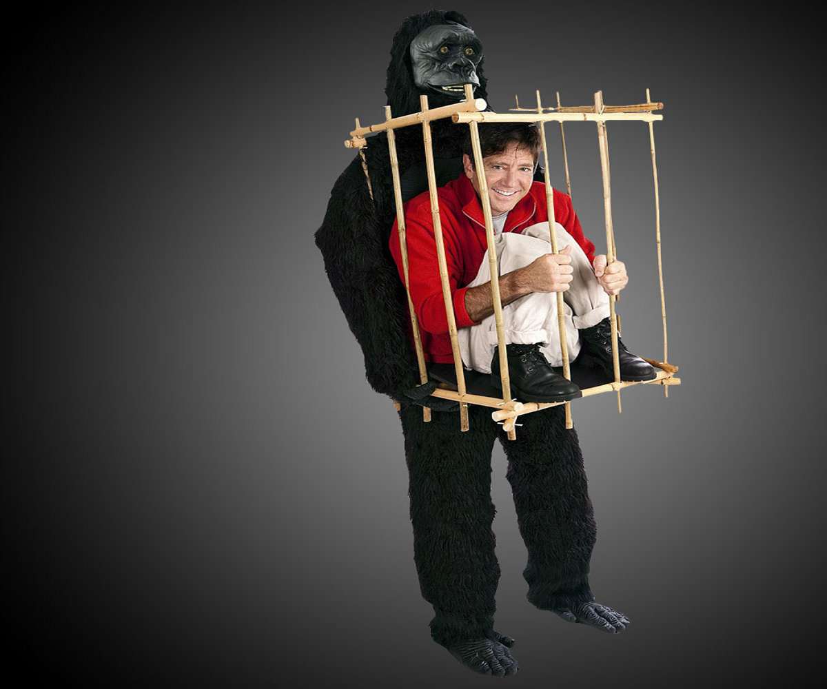 Caged Ape Prisoner Costume Set