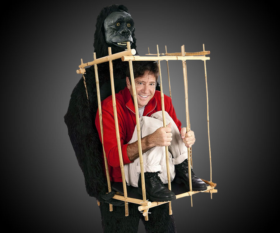 Caged Ape Prisoner Costume Set