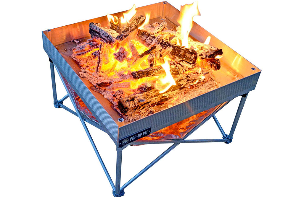 Campfire Defender Portable Heat Shield Pit