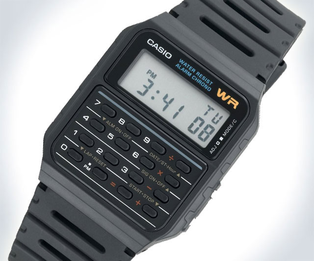 Casio Retro Calculator Wristwatch