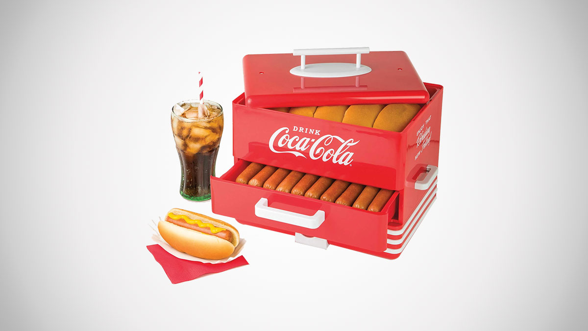 CocaCola Hot Dog Grill Food Warmer