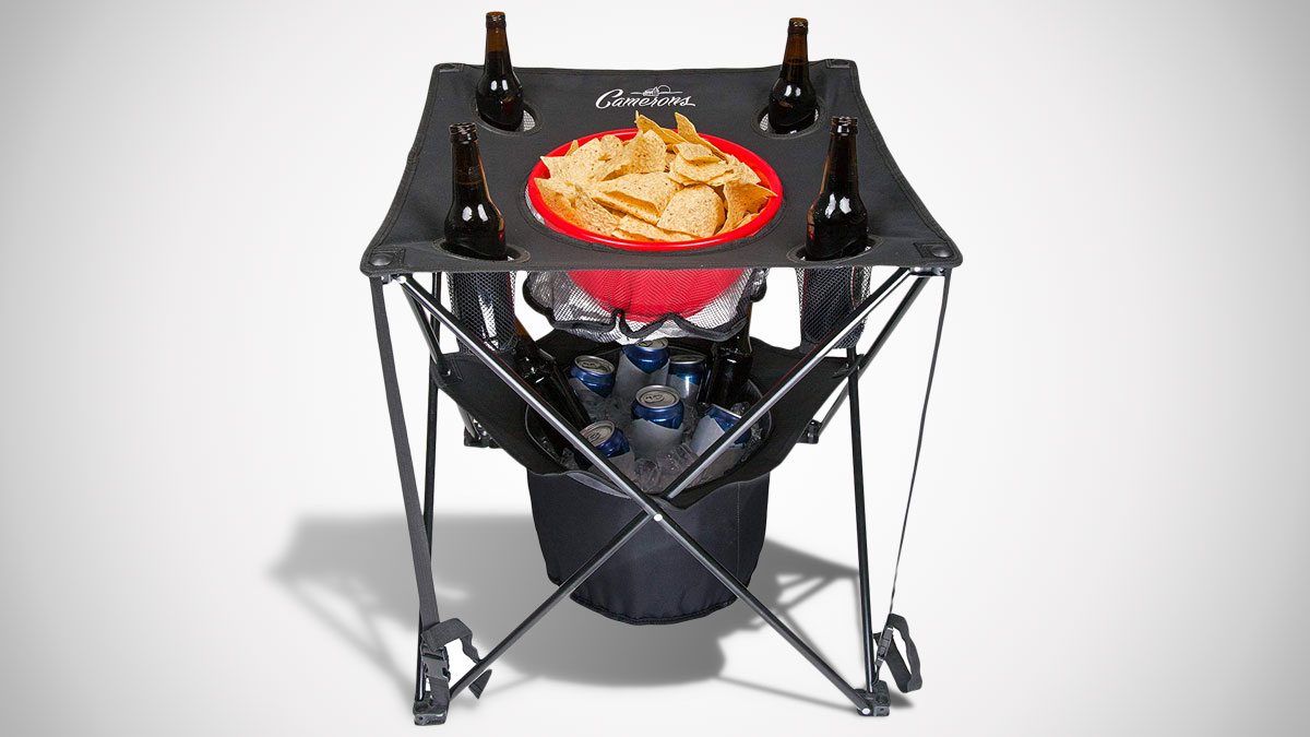 Camerons Portable Tailgating Table with Chilled Compartment