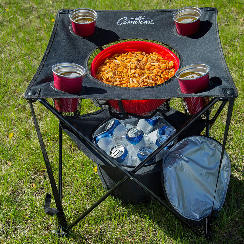 Camerons Portable Tailgating Table with Chilled Compartment