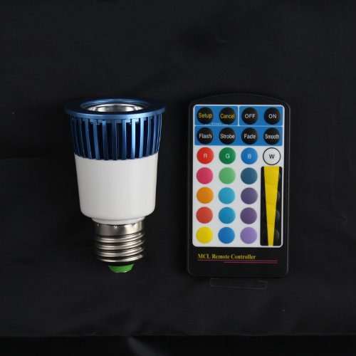 HitLights RemoteControlled LED Mood Bulb