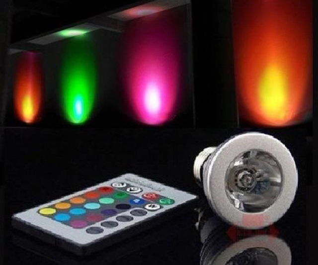 HitLights RemoteControlled LED Mood Bulb