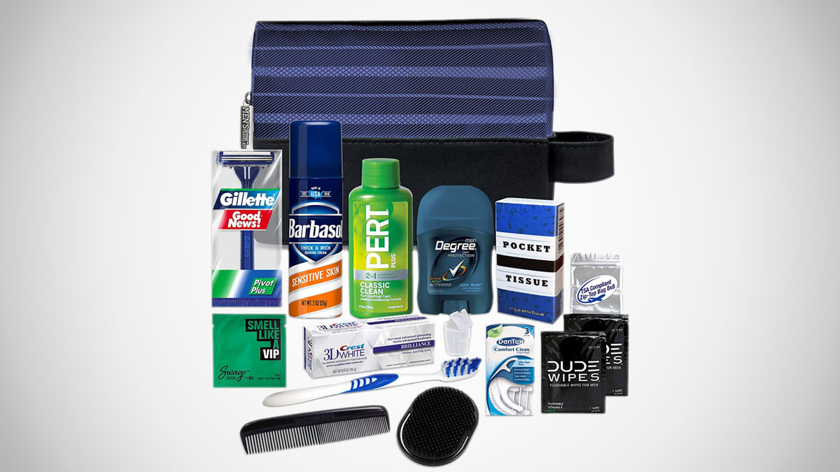 Convenience Kits Mens Deluxe Toiletry Sets