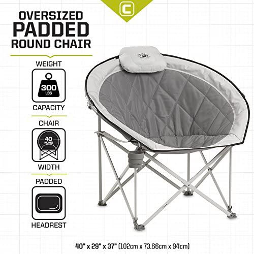 CORE Padded Saucer Chair Deluxe