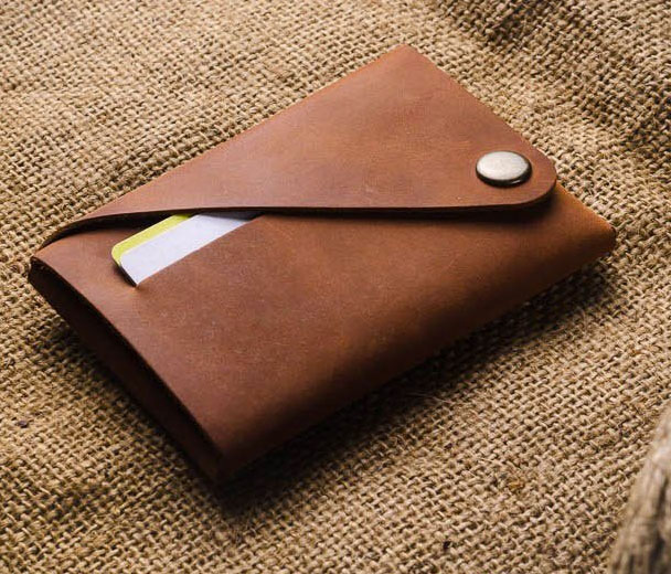 Crazy Horse Craft Leather Origami Wallets