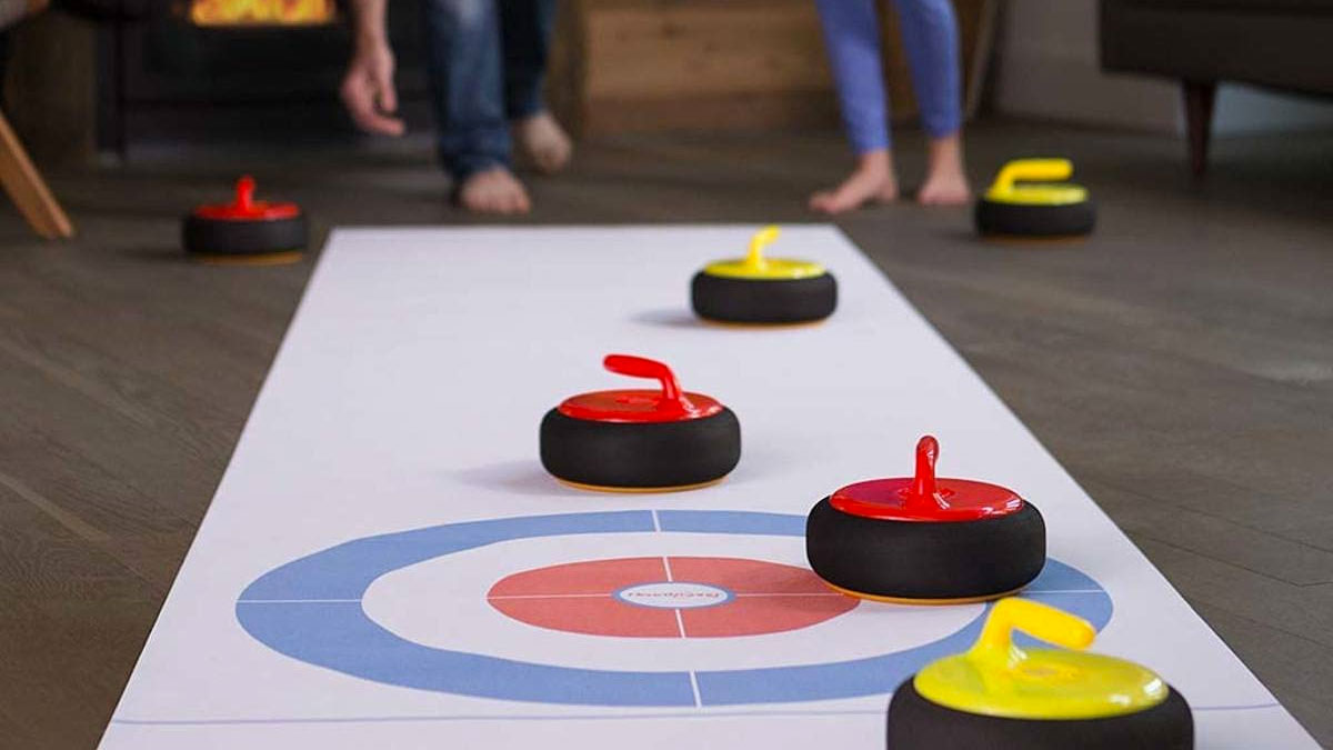 Curling Zone Electric Hover Curling Game