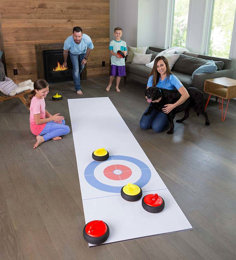 Curling Zone Electric Hover Curling Game