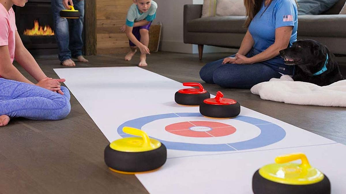 Curling Zone Electric Hover Curling Game