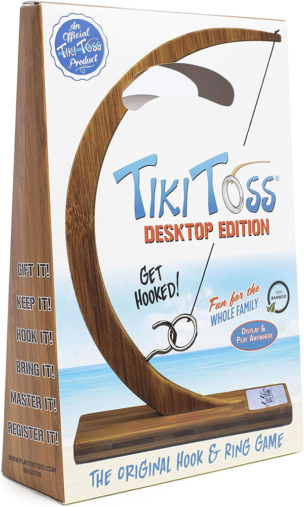 Desktop Tiki Toss Compact Entertainment Pillar