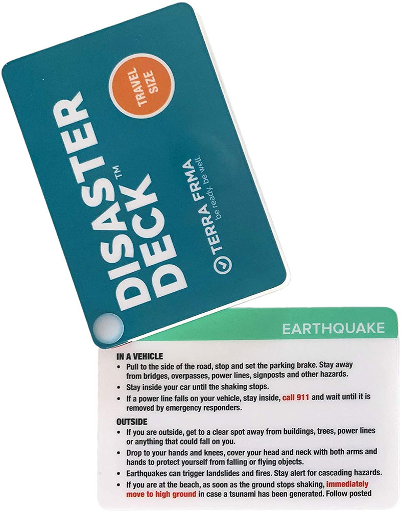 Disaster Deck Portable Crisis Survival Kit