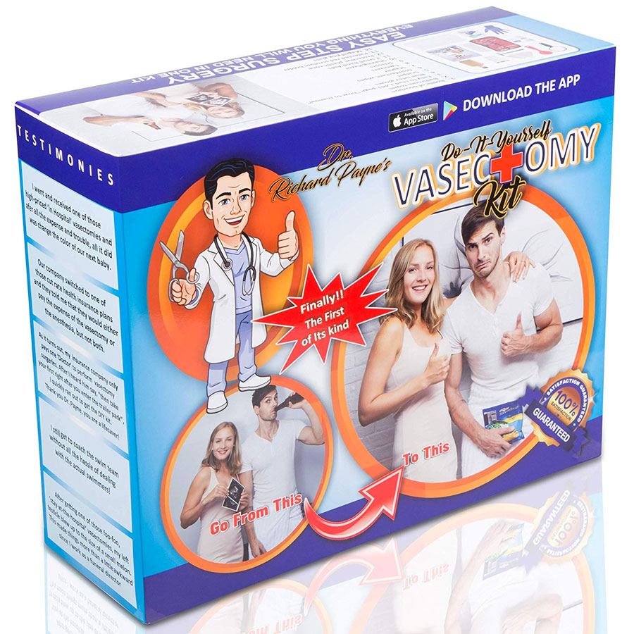 DIY Vasectomy Kit Home Surgery Prank