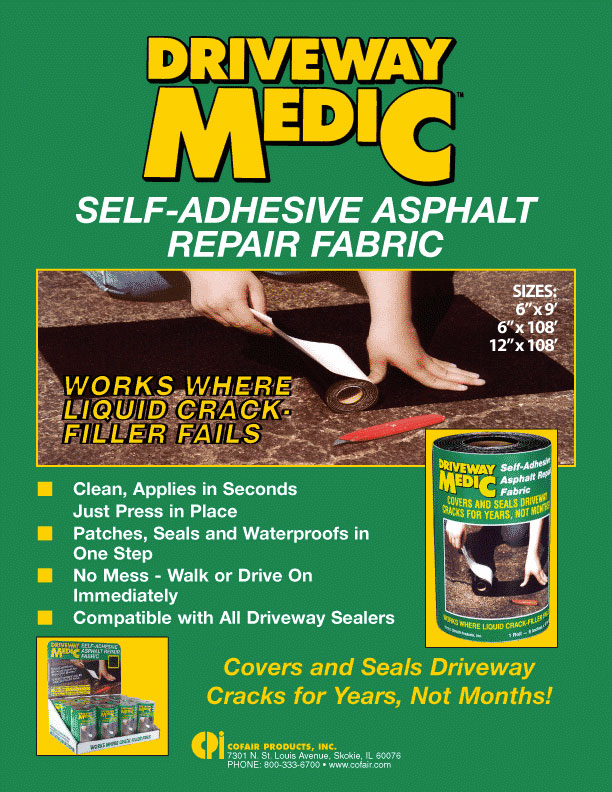 Driveway Medic Asphalt Repair Roll