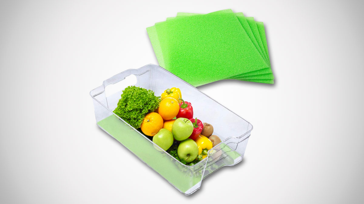 Dualplex Green Foam Produce Life Extender Liners