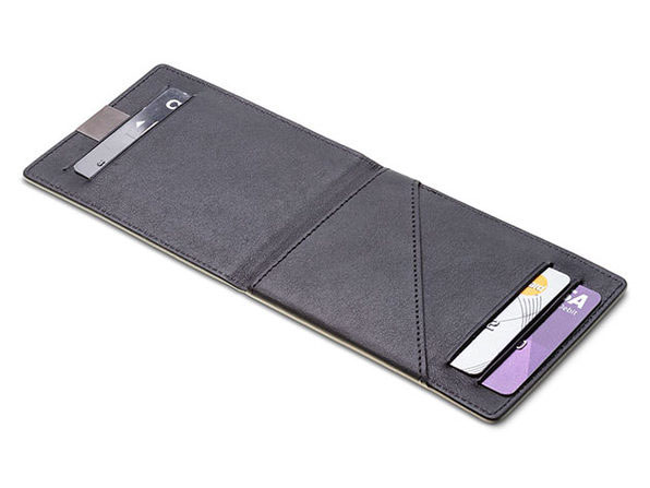 DUN Wallet Slim Leather Cash Holder