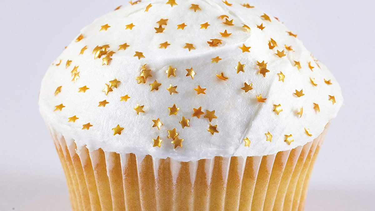 Edible Glitter Gold Star Delights