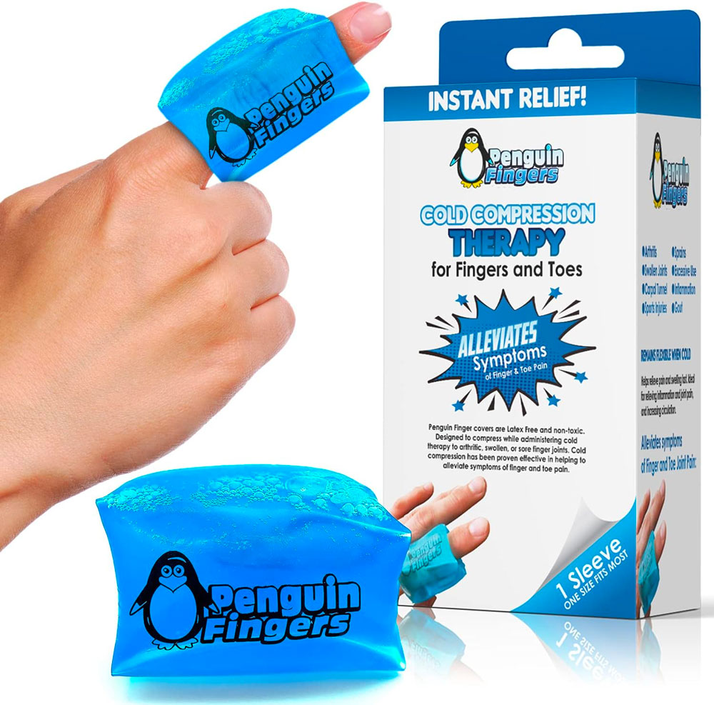 Penguin Fingers Cooling Gel Sleeves