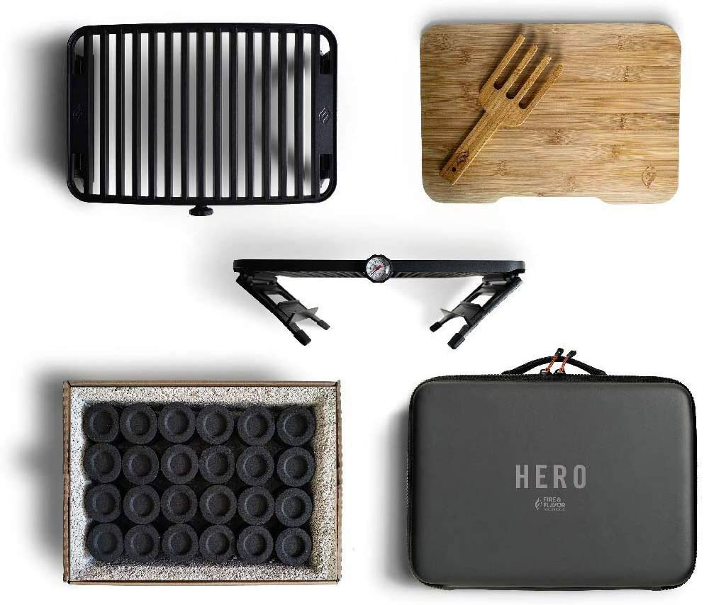 HERO Portable Charcoal Grill Pod