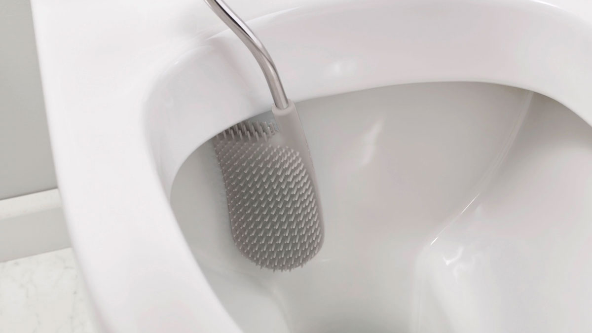 JosephJoseph Flex Toilet Brush Innovative WaterRepellent Design